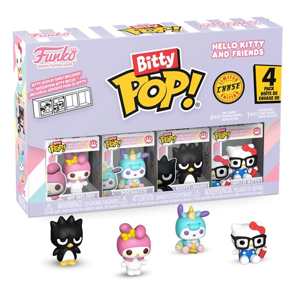 Funko Pocket Pop: Sanrio Hello Kitty And Friends Bitty Series   Vinyl Figure  -pack 2cm