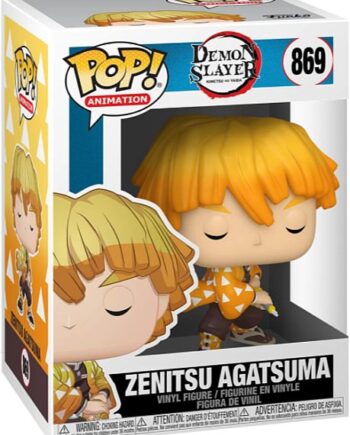 Funko Pop: Demon Slayer Zenitsu Agatsuma Vinyl Figure 10cm