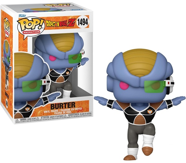 Funko Pop: Dragon Ball   Burter  1494 Animation Vinyl Figure 9cm