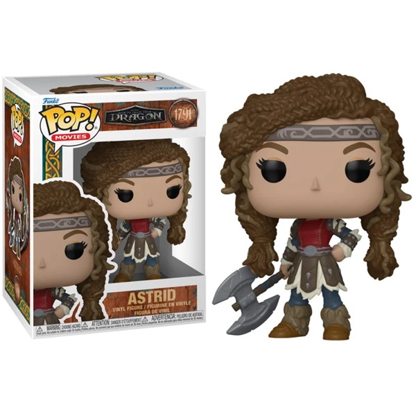 Funko Pop: How To Train Your Dragon Astrid  1791 Vinyl Figure   Cm