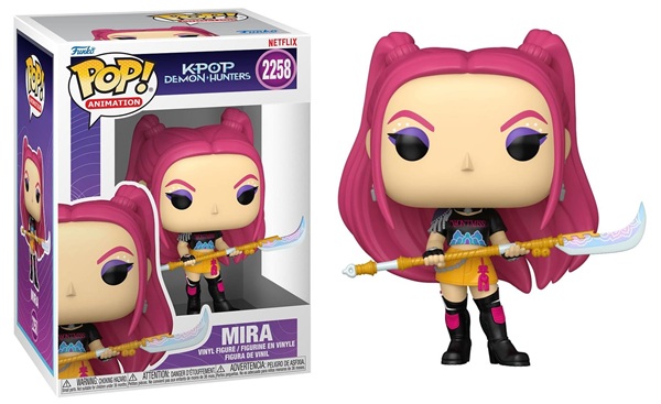 Funko Pop: Kpop Demon Hunters Mira  2258 Animation Vinyl Figure 9cm