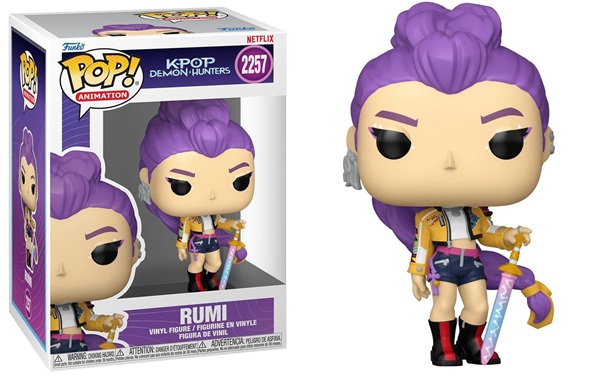 Funko Pop: Kpop Demon Hunters Rumi  2257 Animation Vinyl Figure 9cm