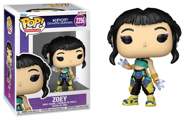 Funko Pop: Kpop Demon Hunters Zoey  2256 Animation Vinyl Figure 9cm