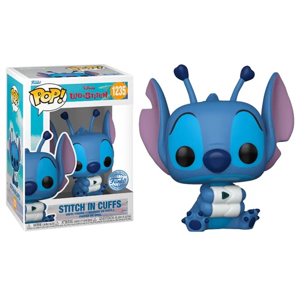 Funko Pop: Lilo   Stitch Stitch In Cuffs  1235 Vinyl Figure 9cm