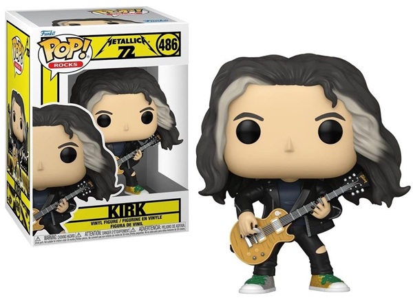 Funko Pop: Metallica Kirk  72 Seasons   486 Vinyl Figure 9cm