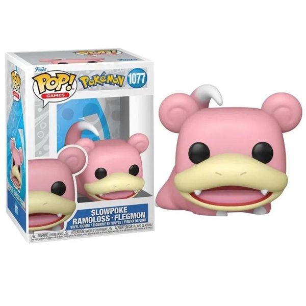 Funko Pop: Pokemon Slowpoke  1077 Games Vinyl Figure 9cm