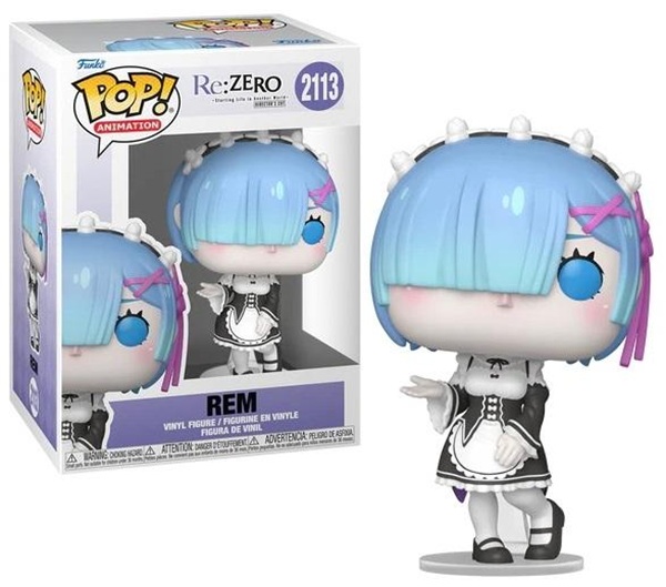 Funko Pop: Re: Zero Starting Life In Another World Rem  2113 Animation Vinyl Figure 9cm