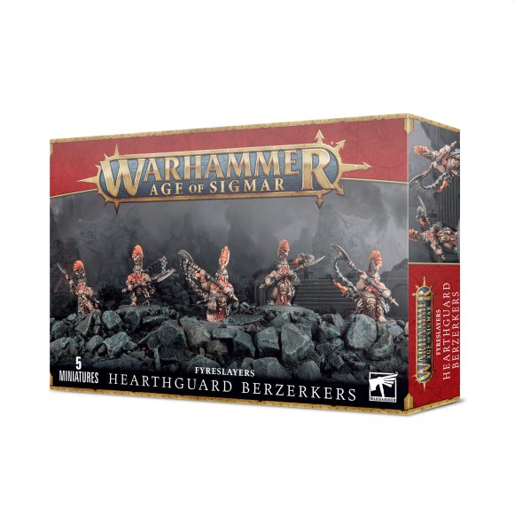 Fyreslayers Auric Hearthguard   Hearthguard Berzerkers 99120205016 99120205046