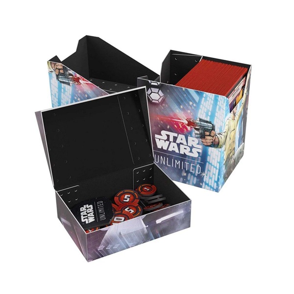 Gamegenic Deck Box: Star Wars: Unlimited Set  : Secrets Of Power Soft Crate Cassian Dedra