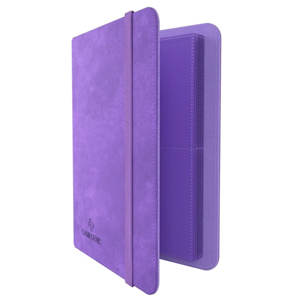 Gamegenic Mappe: Prime Album  -pocket  Holder 160 Kort  Purple  Lilla