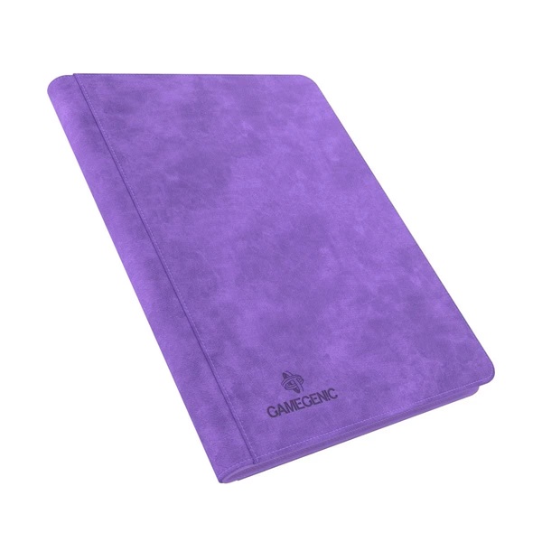 Gamegenic Mappe: Zip-up Album 18-pocket  Holder 360 Kort  Purple  Lilla