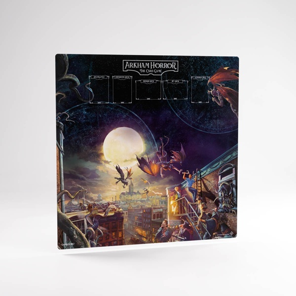 Gamegenic Spillem 195 165 Tte: Arkham Horror: The Card Game Center Game Mat  70x70cm