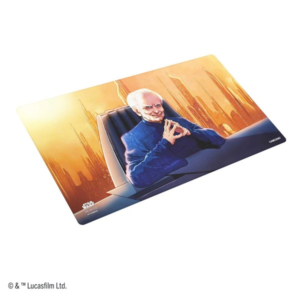 Gamegenic Spillem 195 165 Tte: Star Wars: Unlimited Set  : Secrets Of Power Game Mat Chancellor Palpatine