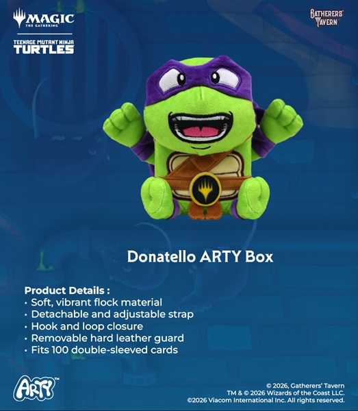 Gatherers  Tavern Magic: The Gathering: Arty Deck Box: Teenage Mutant Ninja Turtles Donatello