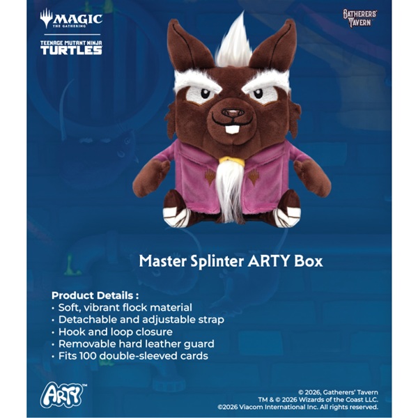 Gatherers  Tavern Magic: The Gathering: Arty Deck Box: Teenage Mutant Ninja Turtles Master Splinter