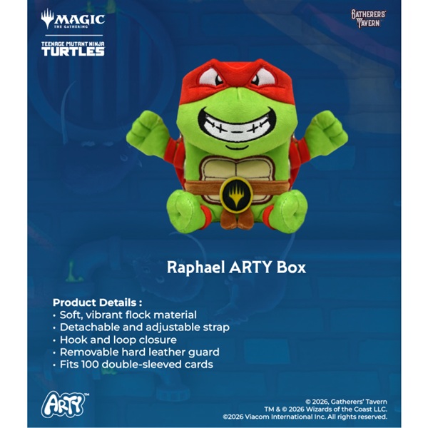 Gatherers  Tavern Magic: The Gathering: Arty Deck Box: Teenage Mutant Ninja Turtles Raphael