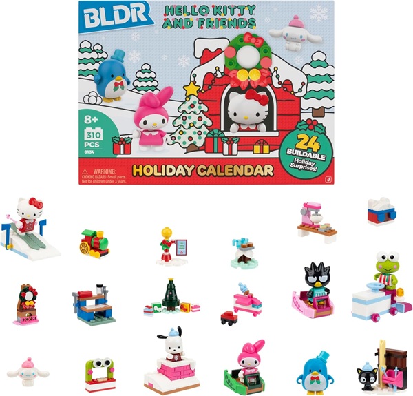 Hello Kitty And Friends: Holiday Calendar 2025  Adventskalender Julekalender