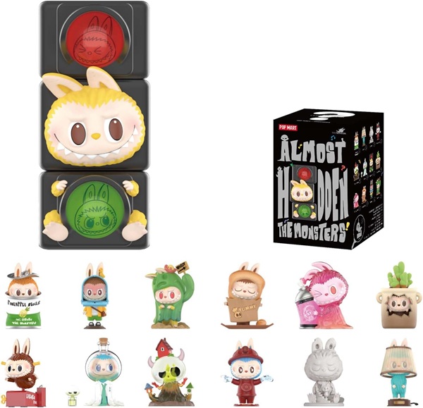Labubu: The Monsters Almost Hidden Series Blind Box Figures