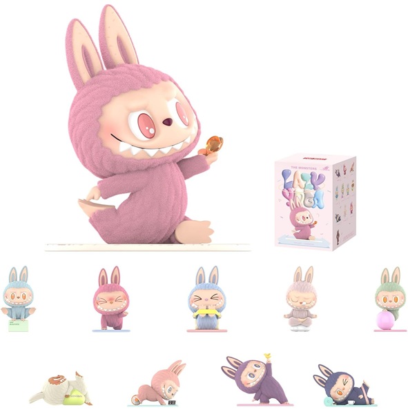 Labubu: The Monsters Lazy Yoga Series Figures Blindbox