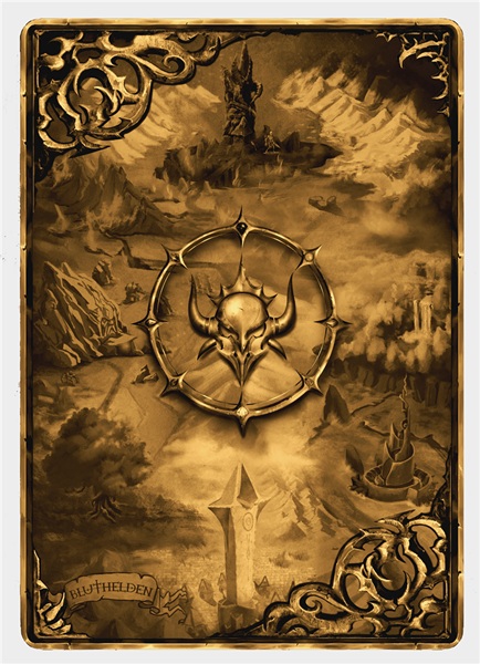 100 Lommer  Bluthelden Tcg: Leros Gold Artwork Sleeves  Ori-006