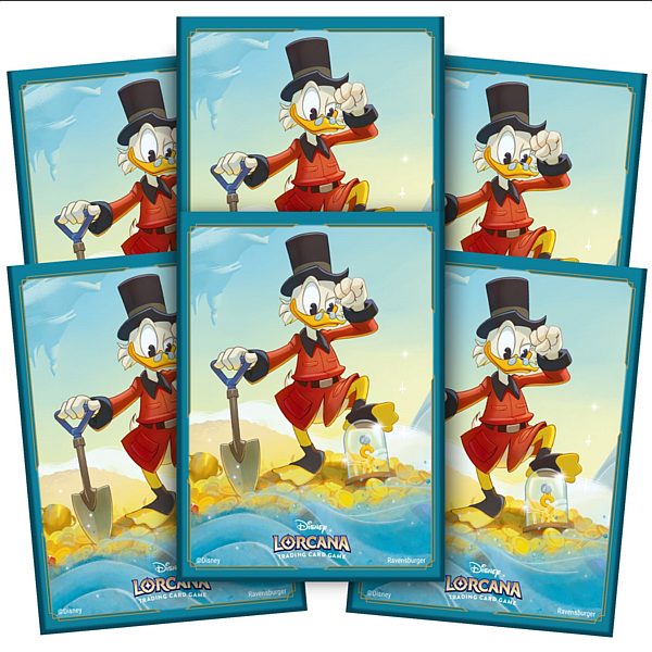 65 Lommer  Disney Lorcana Tcg: Set 03 Into The Inklands: Scrooge Mcduck Deck Protector Sleeves