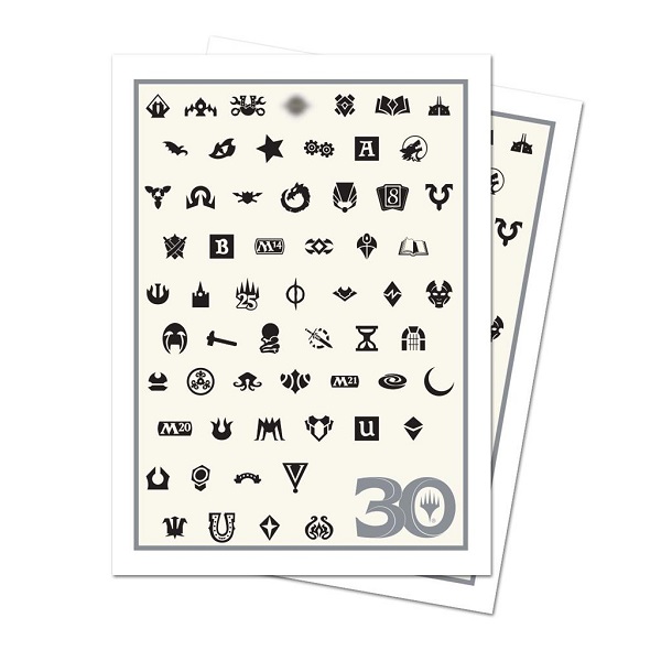 105 Lommer  Magic 30th Anniversary Apex Matte Deck Protector Sleeves Ultra Pro  19869