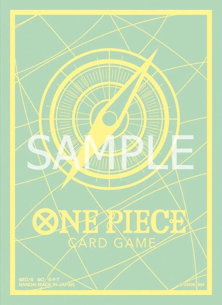 70 Lommer  One Piece Card Game Official Sleeves Vol  : Standard Mint Green   Lemon Deck Protector Sleeves