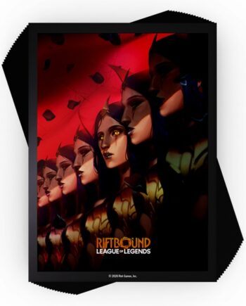 100 Lommer  Riftbound: League Of Legends Tcg: Set 03: Unleashed   : Leblanc  Deceiver Deck Protector Art Sleeves