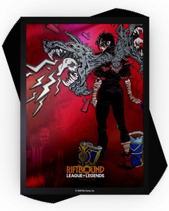 100 Lommer  Riftbound: League Of Legends Tcg: Set 03: Unleashed   : Vi  Piltover Enforcer Deck Protector Art Sleeves