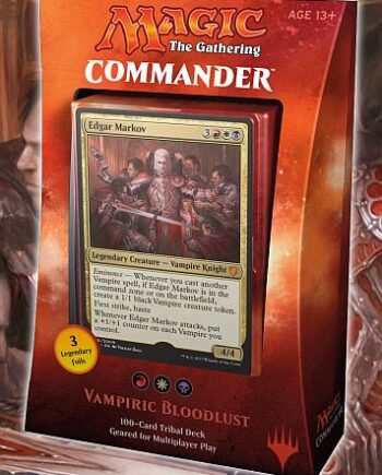 Magic Commander 2017  Edh  Multiplayer Deck: Vampiric Bloodlust  Vampire Tribal  100 Kort