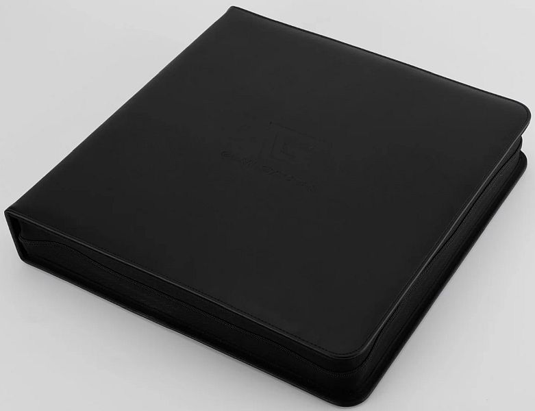 Mappe Gemloader Premium 12-pocket Toploader Binder: Black  Holder 336 Kort