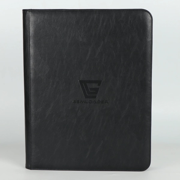 Mappe Gemloader Premium  -pocket Toploader Binder: Black  Holder 216 Kort