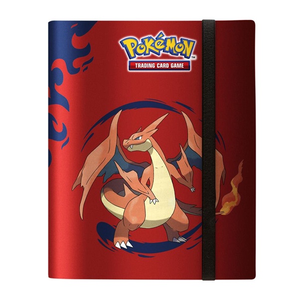 Mappe Pokemon: Mega Charizard     Mega Charizard    -pocket Pro-binder 18x20  Plads Til 360 Kort  Ultra Pro  16733