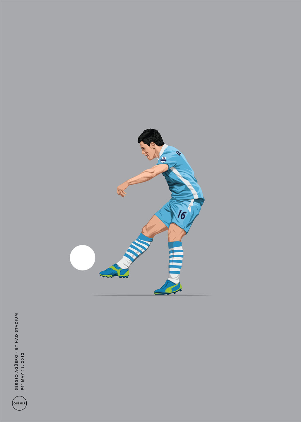 94â 13 May 2012 Sergio Aguero Af Olé Olé