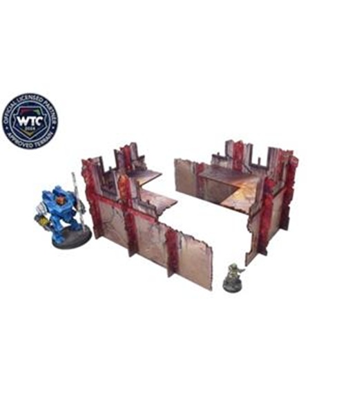 Micro Art Studio Imperial Wtc Walls Low Red Prepainted