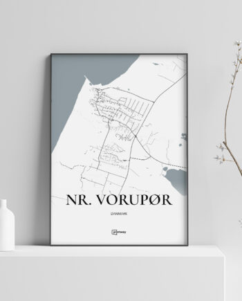Nørre Vorupør Plakaten 21 30 Cm  A4