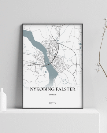 Nykøbing Falster Plakaten 70 100 Cm  B1