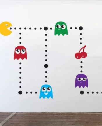 Pac Man Wallsticker