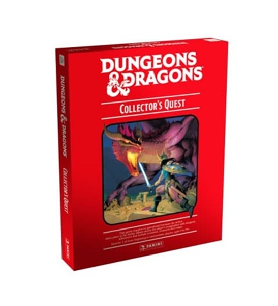 Panini Dungeons   Dragons       Trading Cards   Stickers: Collector   Quest Red Box  Album   50 Booster Packs