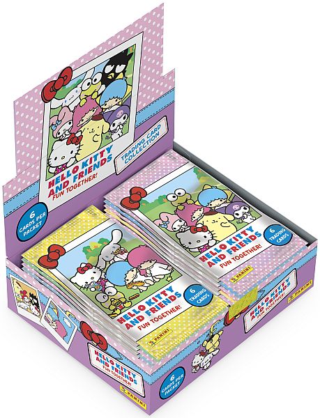 Panini Hello Kitty   Friends Trading Card Collection: Fun Together Booster Display  Box Med 24 Packs