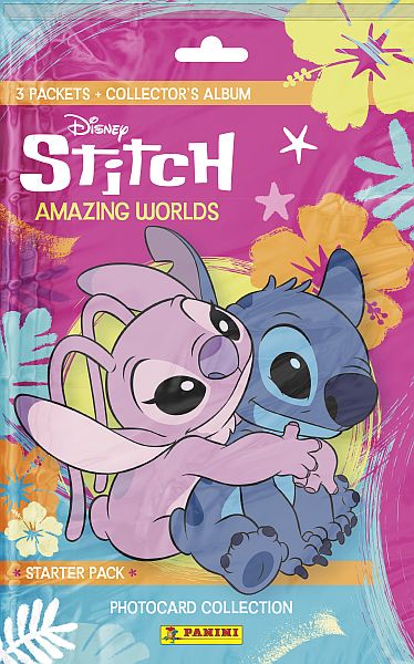 Panini Stitch Photocards Amazing Worlds  2026  Starter  Mappe     Boosters