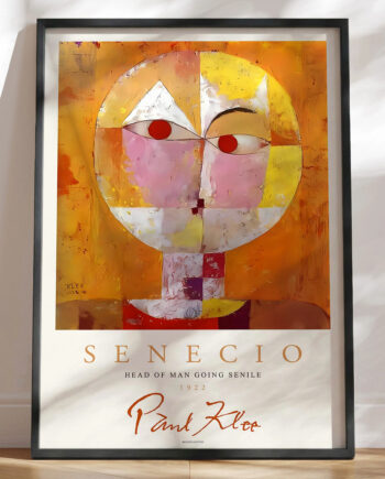 Paul Klee Plakat Senecio  Head Of Man