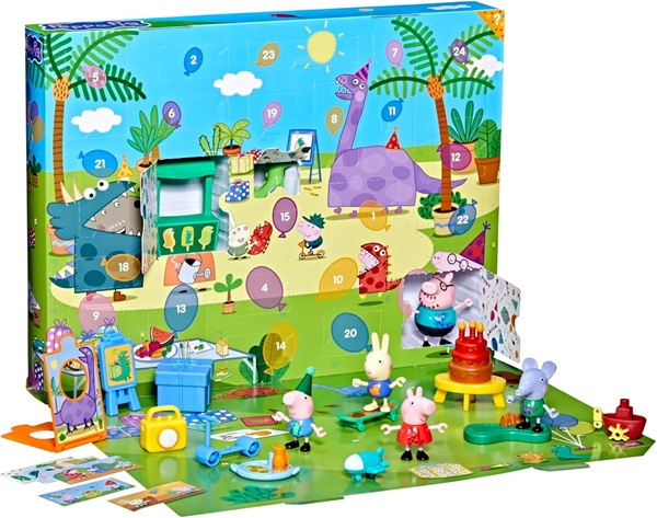 Peppa Pig George   Party: Holiday Calendar 2025  Adventskalender Julekalender