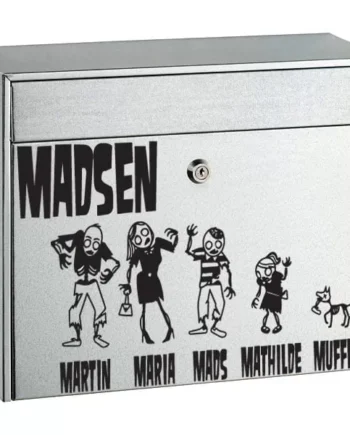 Postkasse Zombie Wallsticker