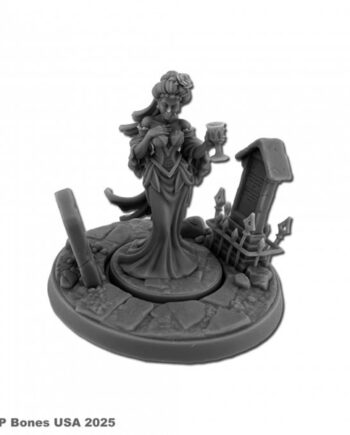 Reaper Bones Usa Dungeon Dwellers: Sadraseth  Vampire Queen Of Sullenhall Plastic Miniature
