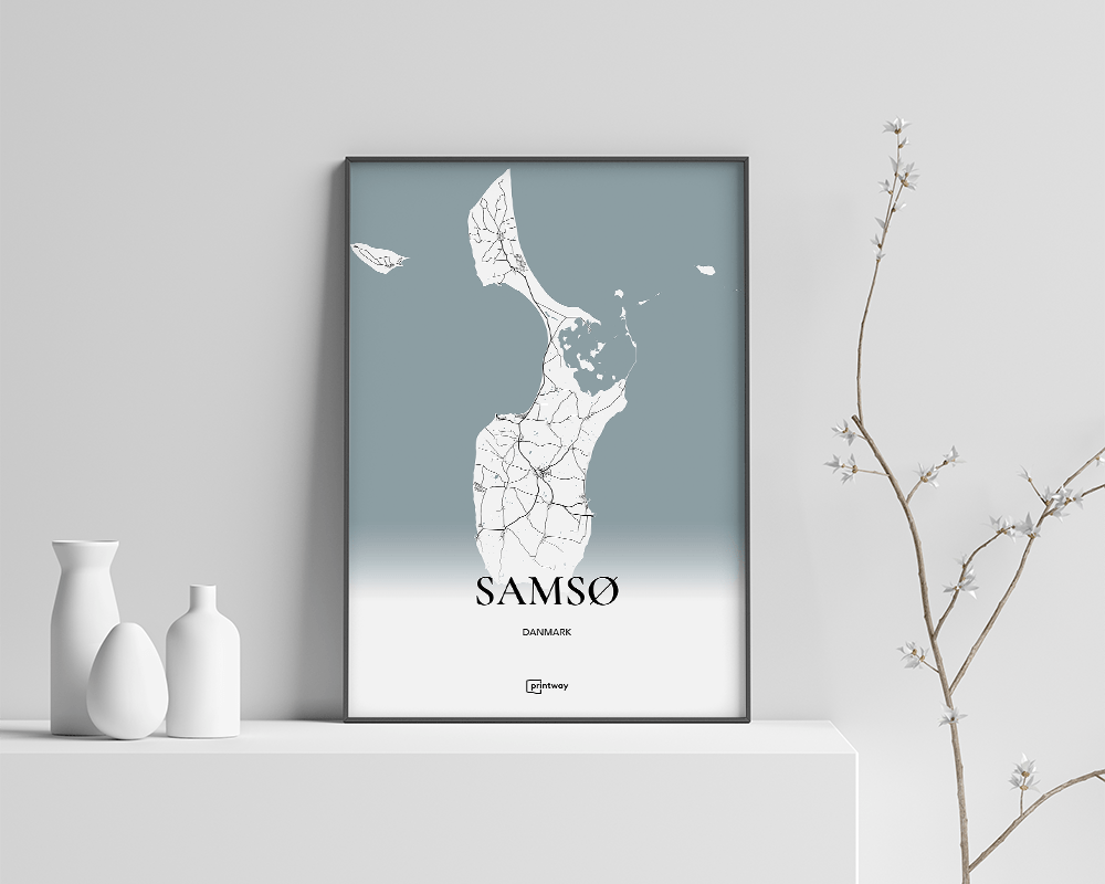 Samsø Plakaten 21 30 Cm  A4