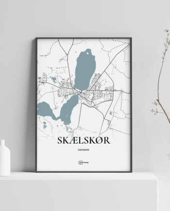 Skælskør Plakaten 21 30 Cm  A4