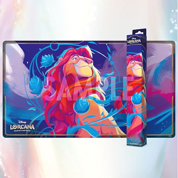 Spillem 195 165 Tte  Playmat  Disney Lorcana Tcg: Set 09 Fabled: Mufasa Ruler Of Pride Rock
