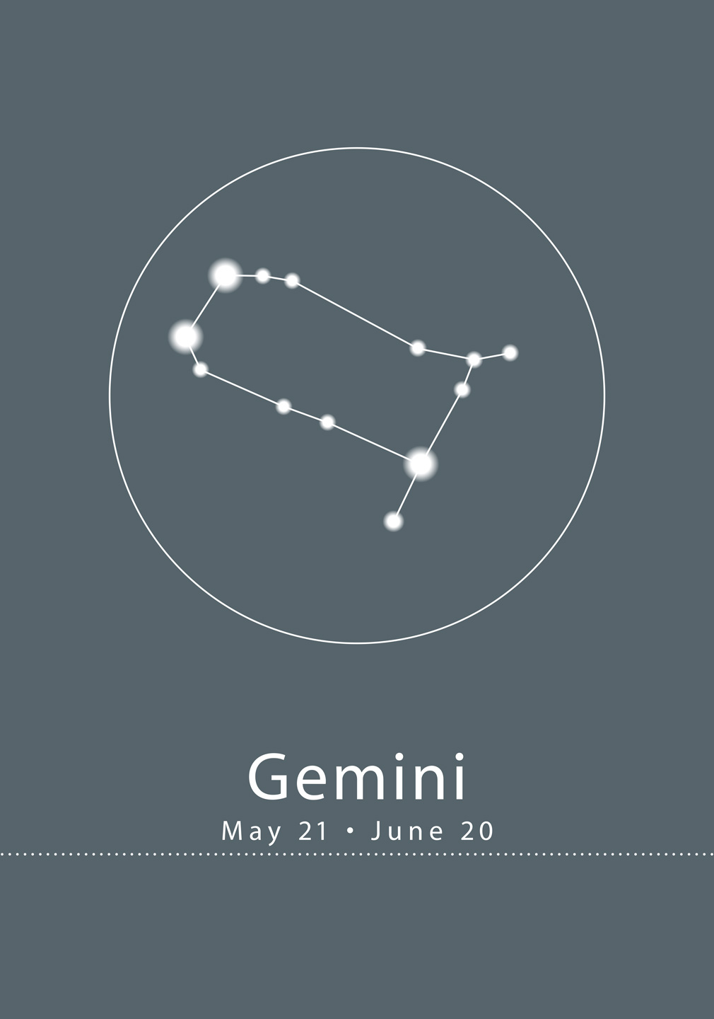 Stjernetegn Gemini Af Ten Valleys