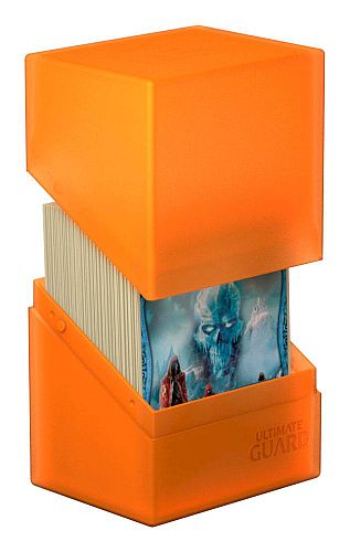 Ultimate Guard Boulder Deck Case  Deck Box  80  Standard Size Poppy Topaz